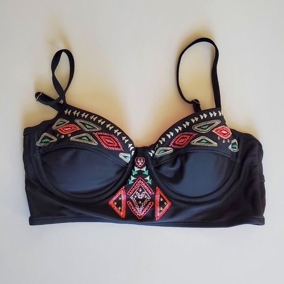 Pattern bikini top - Picture 3 of 4